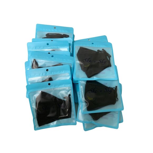 She + Sky Accessories - Bundle of 19 She + Sky Reusable Face Masks